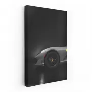 Ferrari 812 GTS in Dim Parking Lot - Power Meets Elegance