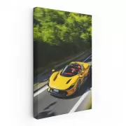 Ferrari Daytona SP3 in Yellow - Road Icon of Speed