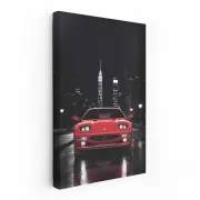 Ferrari F512 M in Night City - Timeless Elegance & Speed