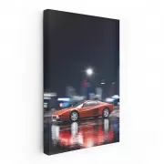 Ferrari F512 M in City at Night - Iconic Performance Machine