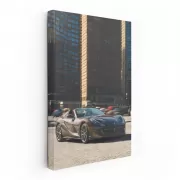 Ferrari F8 Spider in Cityscape - Performance and Elegance