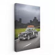 Vintage Ferrari in Scenic Nature - Timeless Elegance