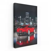 Ferrari Roma at Night - Elegance and Power Unleashed