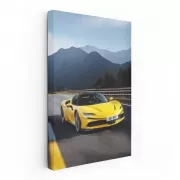 Ferrari Conquers Mountains - Elegance and Power Unleashed