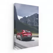 Ferrari in Majestic Mountains - Ultimate Performance