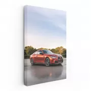 BMW M4 G82 in Nature - Radiant Gold-Orange Elegance