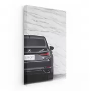 Lexus ES F SPORT in White Marble - Elegant and Sporty Ride