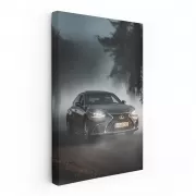 Lexus ES Amidst Mist - Elegance and Serenity