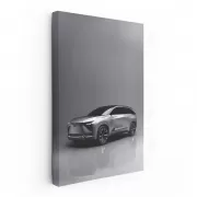 Luxurious Lexus Electric SUV in Stylish Parking Spot