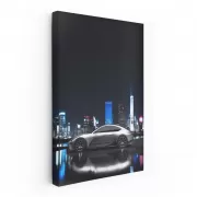 Lexus Futuristic Electric Sedan Concept - Night City Elegance