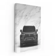 Lexus GX White Marble Luxury SUV - Rugged Elegance