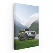 Lexus GX with Mountain Backdrop - Rugged Luxury Adventure