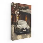 Lexus IS Cruising Kyoto Streets - Sleek Elegance in Motion