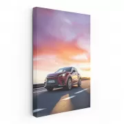 Lexus LBX at Sunset - Stylish and Sophisticated Drive