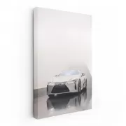 Lexus LC Elegance in Parking Lot - Sleek Luxury Icon