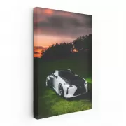 Sunset Beauty: Lexus LC500 - Elegance Meets Power