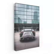 Lexus LFA in Glass Building - Speed and Elegance Captured