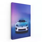 Neon Lexus LFA - Futuristic Speed Demon