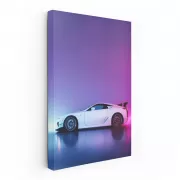 Neon-Hued Lexus LFA - Electrifying Speed and Style