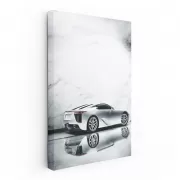 Lexus LFA in White Marble - Exquisite Performance Machine