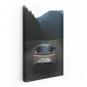 Lexus RZ in Majestic Mountain Setting - Elegance Redefined