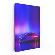 Neon Lexus RZ450e - Futuristic Elegance on Wheels