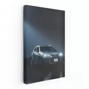 Gray Lexus UX in Parking - Sophisticated Urban Explorer