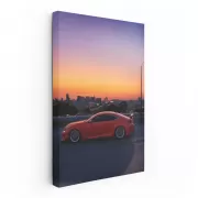 Lexus at Sunset: Urban Elegance and Sophisticated Style