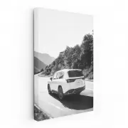 Lexus Black and White Mountain Drive - Elegant Adventure