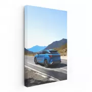 Lexus on Mountain Road - Elegant Performance Journey