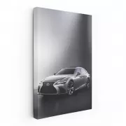 Sleek Lexus Parked in Lot - Luxury in Motion