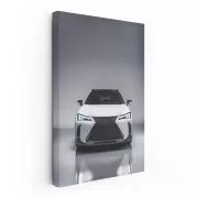 White Lexus Parking - Sleek and Stylish Elegance