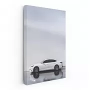 White Lexus Parking - Luxury in Motion, Sleek and Stylish