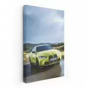 Vibrant Lime BMW M4 - Bold Style, Dynamic Performance