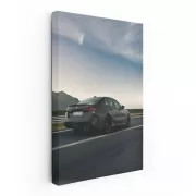 Matte Black BMW M5 G90 Cruising Mountain Roads - Unleash Power