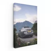 Mercedes AMG C63s with Mountain Scenery - Power and Elegance