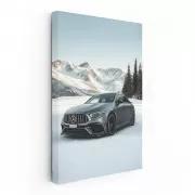 Mercedes AMG CLA 45 in Snow - Power and Precision