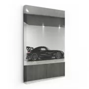 Sleek Mercedes AMG GT Black Series in Parking Lot - Power Unleashed