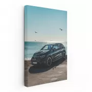 Mercedes EQS in Black - Sleek Front Profile, Luxury Redefined