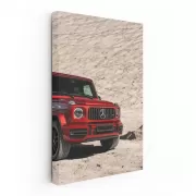 Mercedes G-Wagon in Desert - Red Adventure Machine