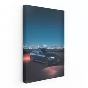 Mercedes Under Night Sky - Sleek and Powerful Elegance