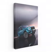 Mercedes-AMG G 63 Blue SUV - Urban Power and Elegance