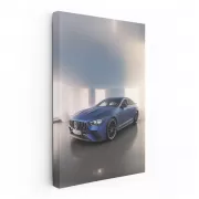 Mercedes-AMG GT 63 4MATIC Blue Parked - Power and Elegance