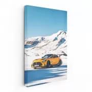 Mercedes-AMG GT Conquers Snowy Mountains - Power and Elegance