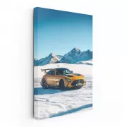 Mercedes-AMG GT Conquers Snowy Mountains - Power Unleashed