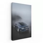 Mustang GT Shrouded in Fog - Power and Elegance