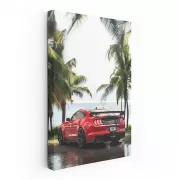 Shelby GT500 Mustang on Beach - Power and Style