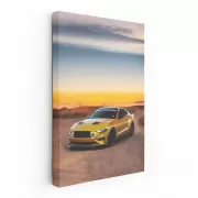 Mustang at Dusk - Timeless Muscle Car Icon