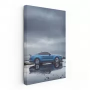 Foggy Mustang Adventure - Classic Power and Style