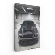 Iconic Mustang in Lot - Classic American Muscle Car